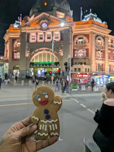 Gingerbread Man @ Flinders Street